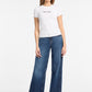 GJ SS CN SLIM ROUNDED LOGO TEE J1314 G011