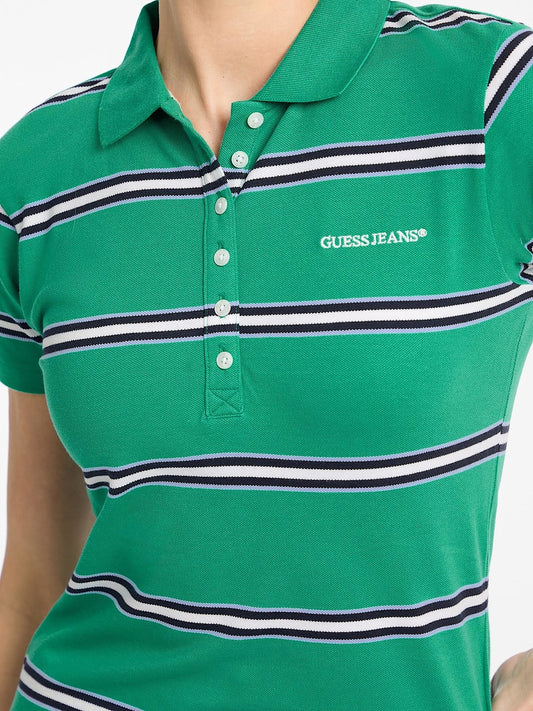 GJ SS SLIM STRIPE POLO KCYR1 S83J