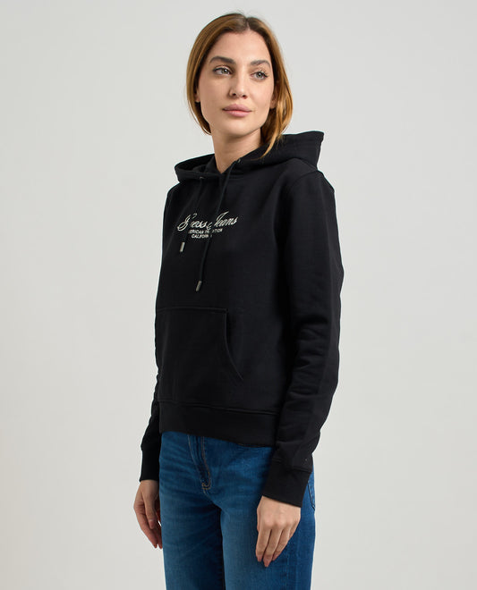 GJ HOOD REG SCRIPT SWEAT K68I4 JBLK