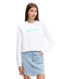 GJ CN CROPPED FLOWER SWEAT K68I4 G011