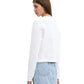 GJ CN CROPPED FLOWER SWEAT K68I4 G011