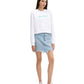 GJ CN CROPPED FLOWER SWEAT K68I4 G011