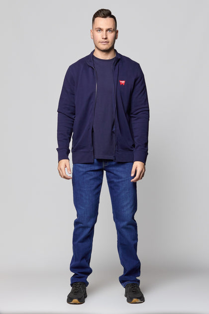 Wrangler FUNNEL NECK ZIP SWS 5HA114
