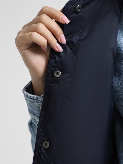 LW DOWN QUILTED COLLARLESS VEST 235401
