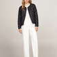 LW DOWN QUILTED COLLARLESS JKT 235403