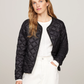 LW DOWN QUILTED COLLARLESS JKT 235403