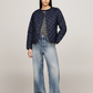 LW DOWN QUILTED COLLARLESS JKT 235404