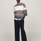 GLOBAL STP ALL OVER SWEATER 235408