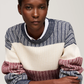 GLOBAL STP ALL OVER SWEATER 235408