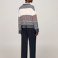 GLOBAL STP ALL OVER SWEATER 235408