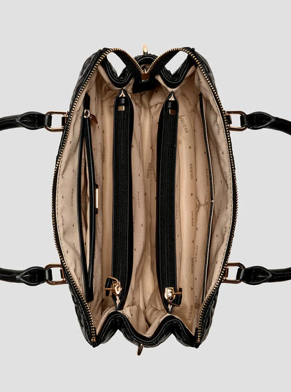 ADELASIA MULTI COMP SATCHEL BLA - LUX54