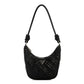 ADELASIA TOP ZIP SHOULDER BAG BLA - LUX54