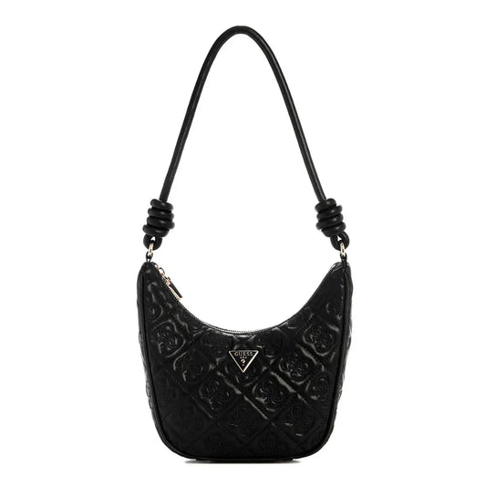 ADELASIA TOP ZIP SHOULDER BAG BLA - LUX54