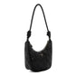 ADELASIA TOP ZIP SHOULDER BAG BLA - LUX54
