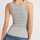 ATENA TANK TOP - ORGANIC GLAM RIB 190 W2GP09K1811 LMGY - LUX54