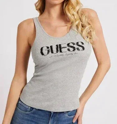 ATENA TANK TOP - ORGANIC GLAM RIB 190 W2GP09K1811 LMGY - LUX54