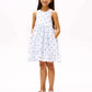 B AOP SEERSUCKER DRESS SLVLS 39258 - LUX54