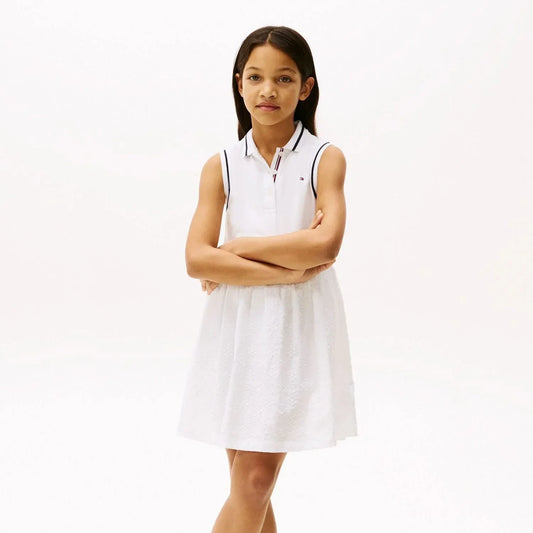 B BRODERIE ANGLAISE POLO SLVLS 39249 - LUX54