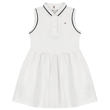 B BRODERIE ANGLAISE POLO SLVLS 39249 - LUX54