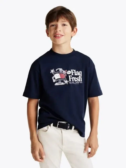 B FLAG FUN TEE SS 35977 - LUX54