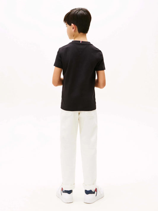 B TOMMY FLAG HILFIGER REG TEE SS 38394 - LUX54