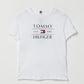 B TOMMY FLAG HILFIGER REG TEE SS 38403 - LUX54