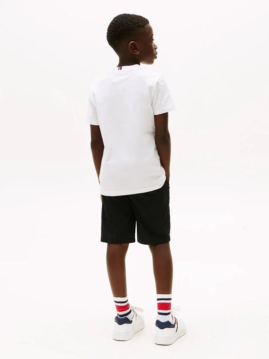 B TOMMY FLAG HILFIGER REG TEE SS 38403 - LUX54