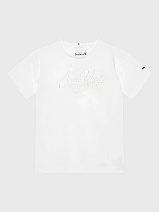 B TOMMY NY SCRIPT TEE S/S 212362 - LUX54