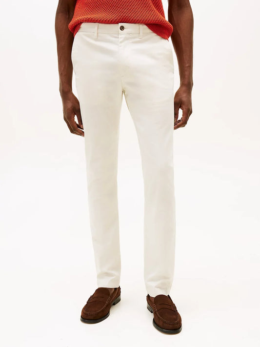 BLEECKER PRINTED STRUCTURE CHINO 240606 - LUX54