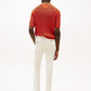 BLEECKER PRINTED STRUCTURE CHINO 240606 - LUX54