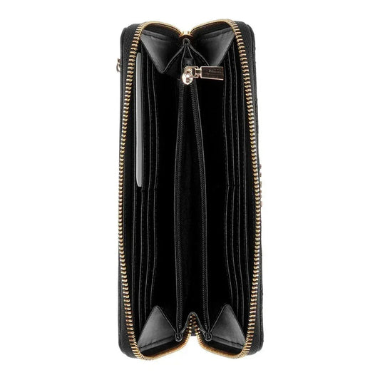 CALEBRA SLG LARGE ZIP AROUND BLA - LUX54
