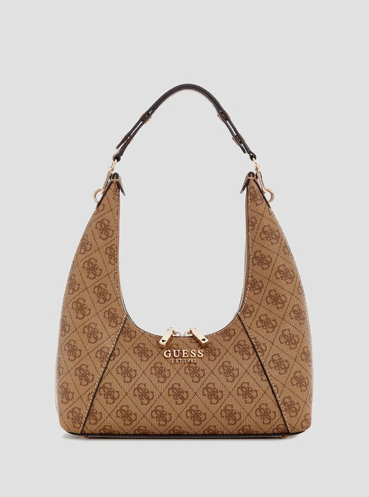 CALISTA TOP ZIP SHOULDER BAG LTL - LUX54