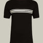 CENTRAL CHEST STRIPE TEE 236762 - LUX54