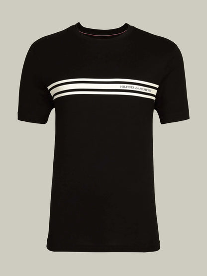 CENTRAL CHEST STRIPE TEE 236762 - LUX54