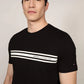 CENTRAL CHEST STRIPE TEE 236762 - LUX54