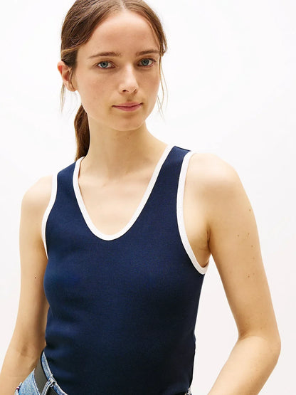 CONTRAST SOFT V-NK TANK 240965 - LUX54