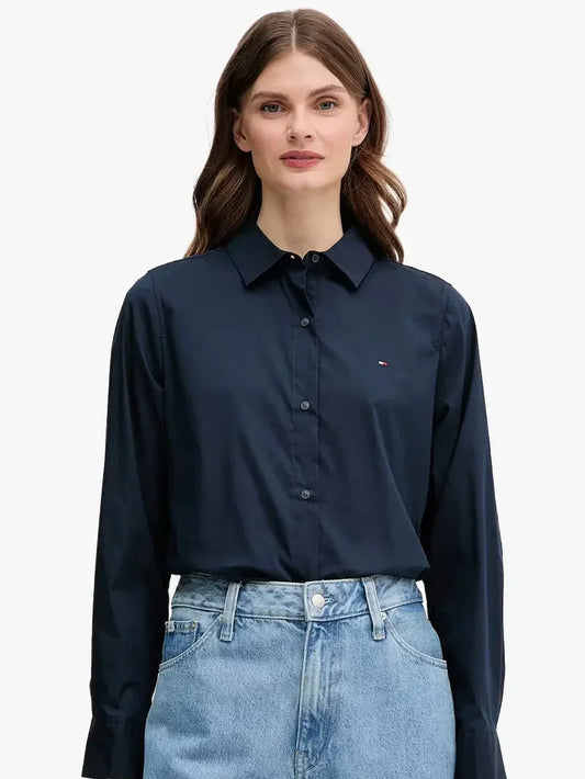 ESS POPLIN REGULAR SHIRT 240933 - LUX54