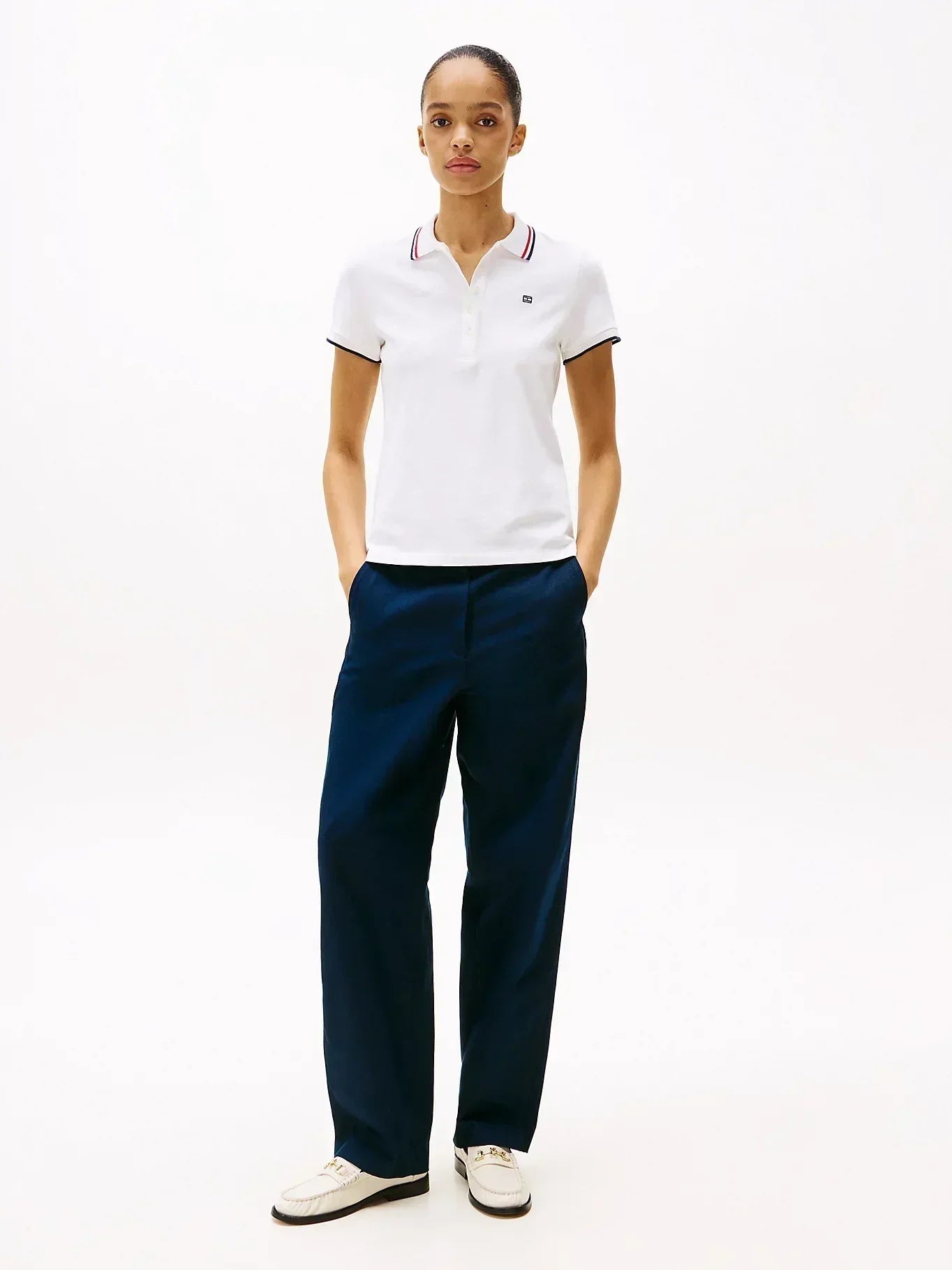 FEMININE SPORTY SLIM POLO SS 240952 - LUX54