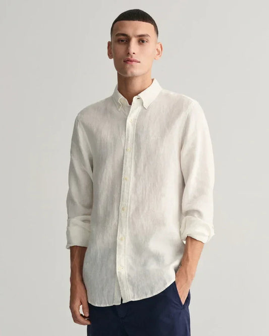 Gant - SLIM LINEN SHIRT 110 - LUX54