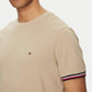 GLOBAL STRIPE CUFF TEE 240715 - LUX54