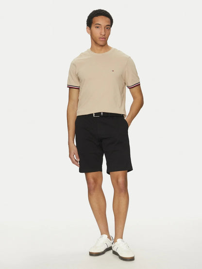 GLOBAL STRIPE CUFF TEE 240715 - LUX54