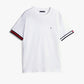 GLOBAL STRIPE FLAG CUFF TEE 236796 - LUX54