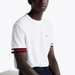 GLOBAL STRIPE FLAG CUFF TEE 236796 - LUX54