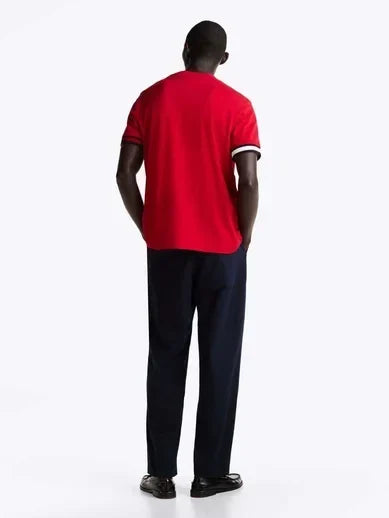 GLOBAL STRIPE FLAG CUFF TEE 237548 - LUX54