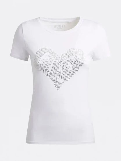 GUESS HEART R3 - ORGANIC STREAM STRETCH JSY 180 W2YI07KA0Q1 G011 - LUX54