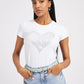 GUESS HEART R3 - ORGANIC STREAM STRETCH JSY 180 W2YI07KA0Q1 G011 - LUX54