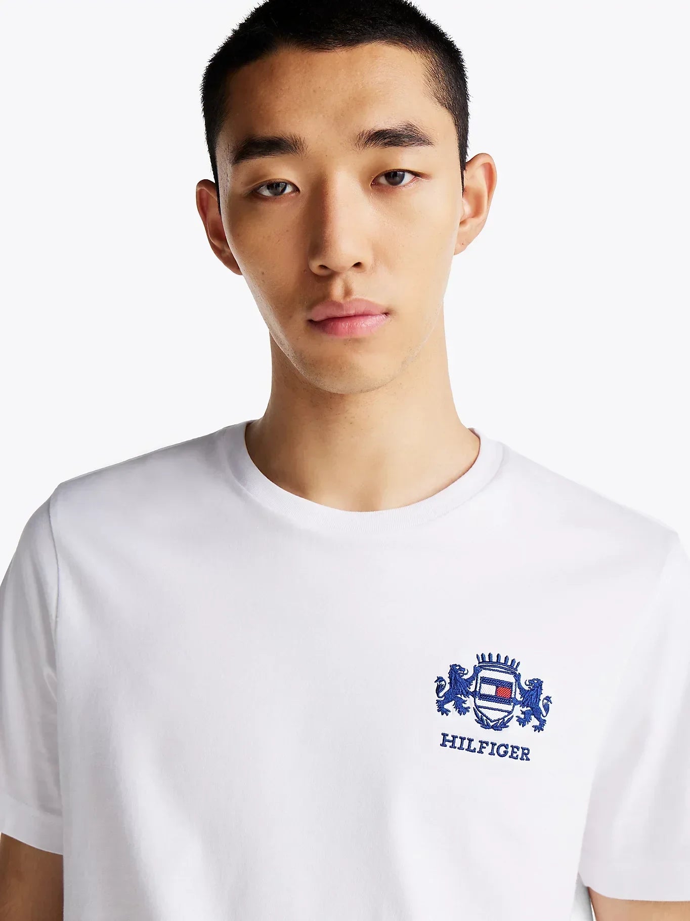 HILFIGER SMALL CREST TEE 236795 - LUX54