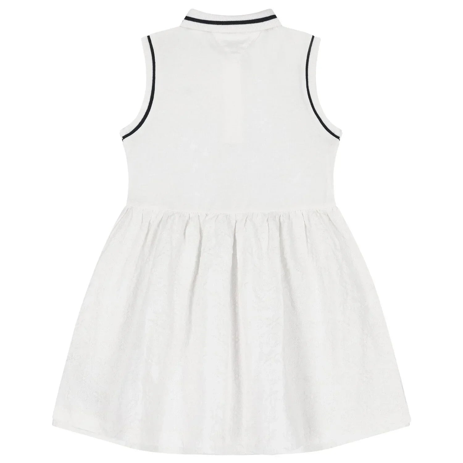 K BRODERIE ANGLAISE POLO SLVLS 39250 - LUX54