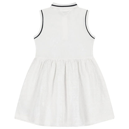 K BRODERIE ANGLAISE POLO SLVLS 39250 - LUX54