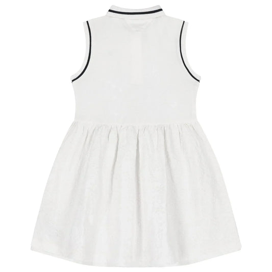 K BRODERIE ANGLAISE POLO SLVLS 39250 - LUX54